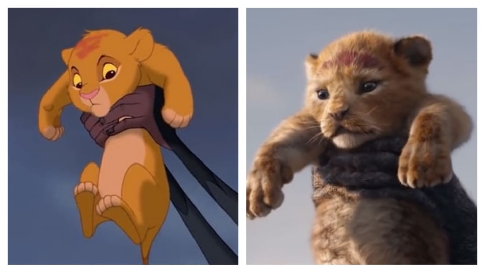 Lví král 1994 vs Lví král 2019